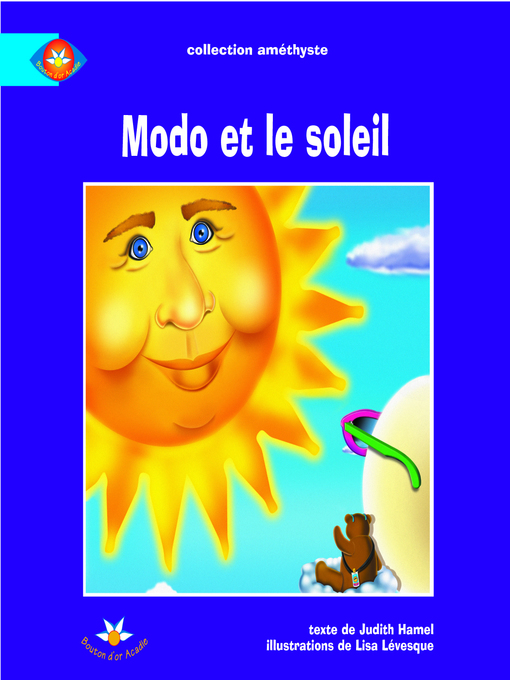 Title details for Modo et le soleil by Judith Hamel - Wait list
